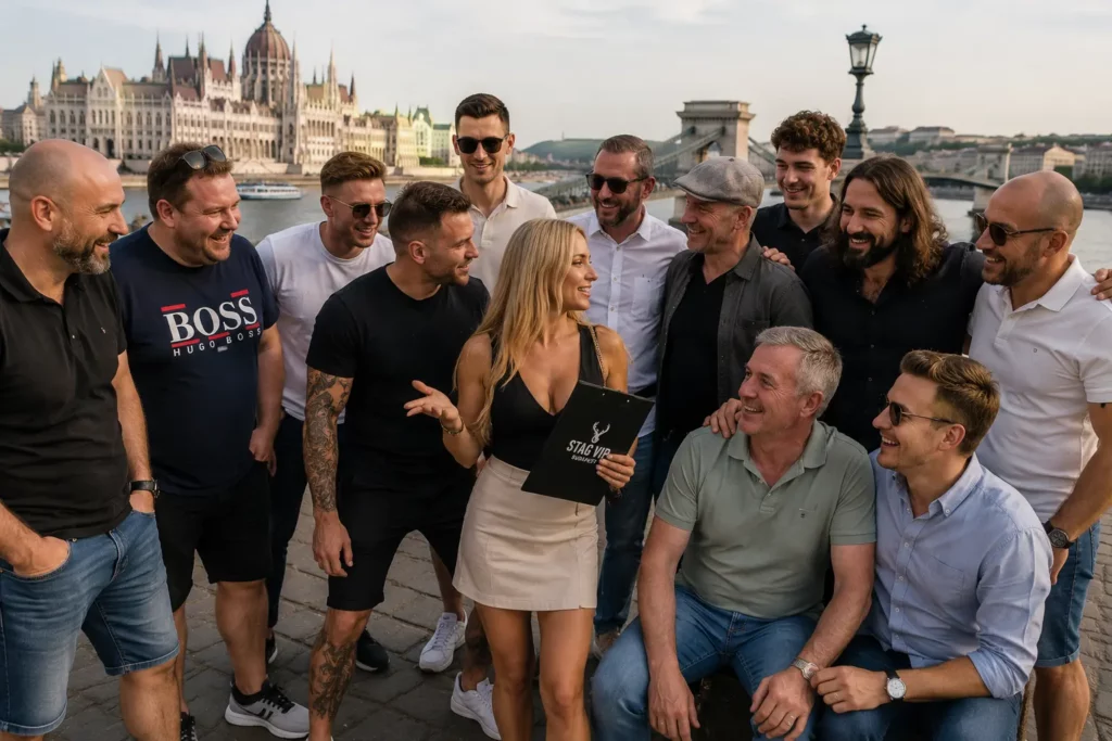 Large stag group with a local coordinator in Budapest