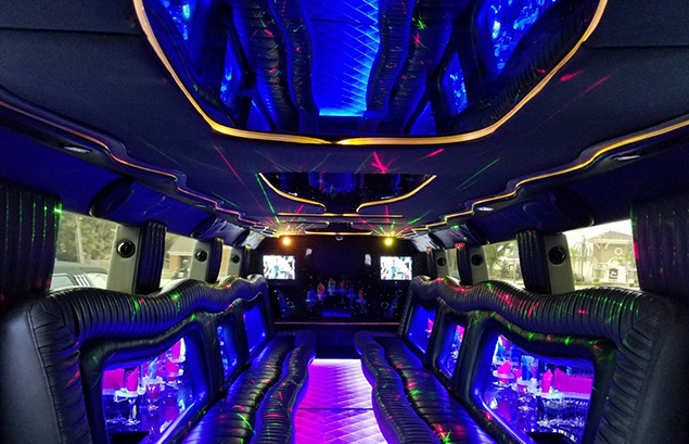 Pink Limos - Hummer H2 Limo with Jet Door | Gold Star Limousine, NY
