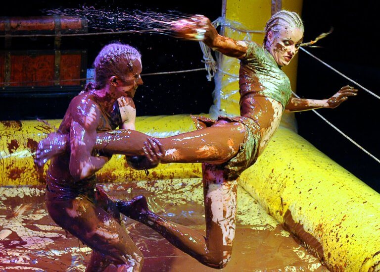mud wrestling club Budapest - stag do activity - STAG VIP