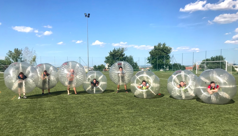 bubble football experience in Hungary