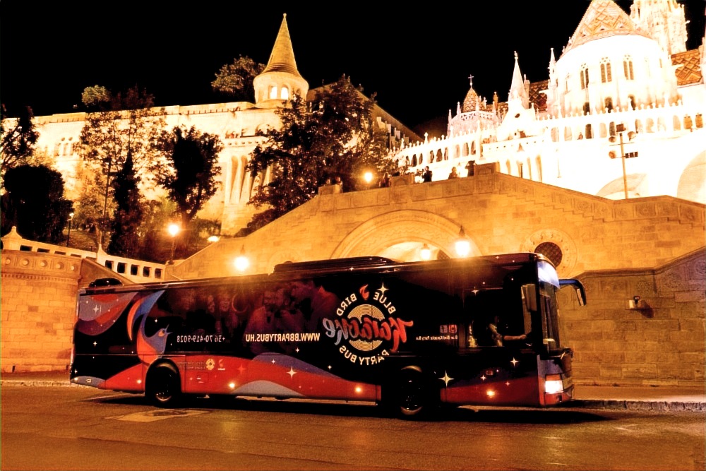 Party bus hire in Budapest 