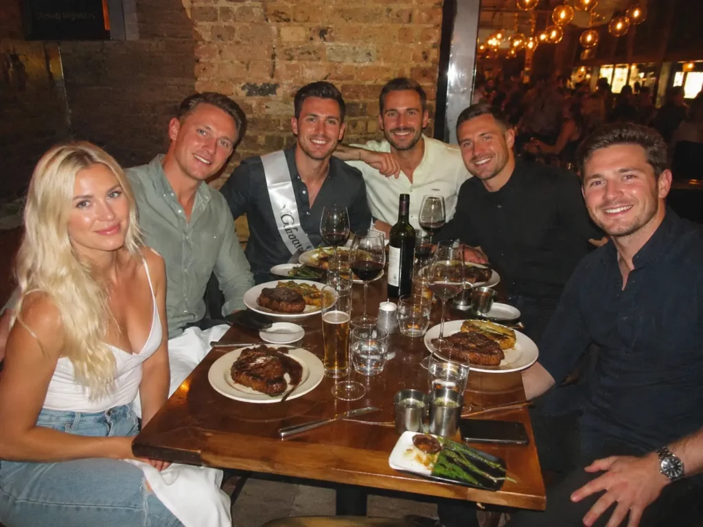 Steak and Strip Dinner for a stag party in Budapest