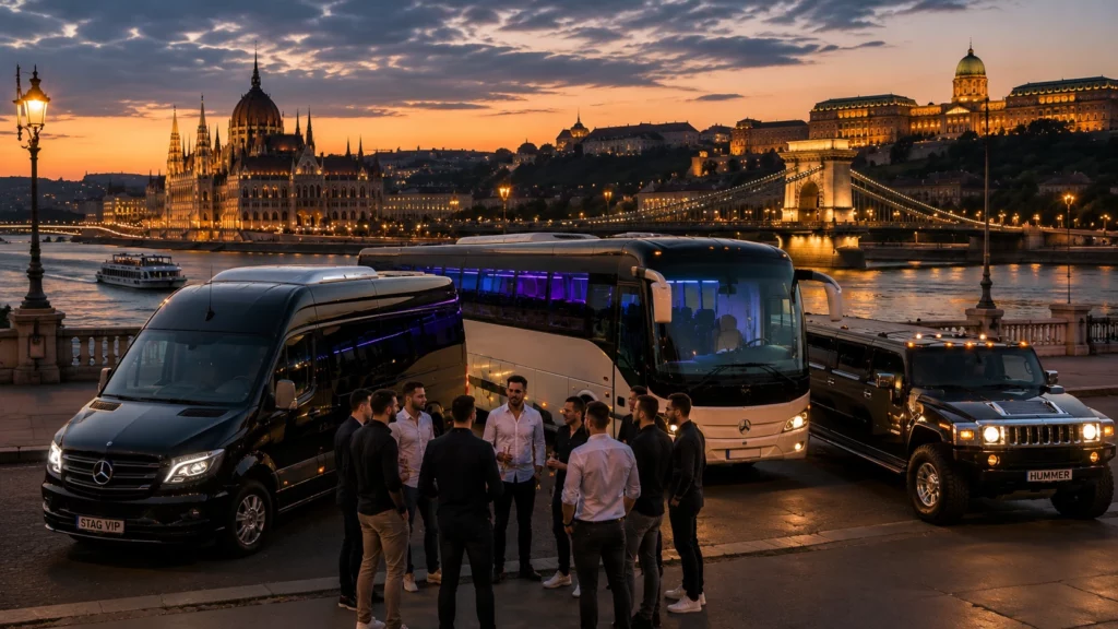 Budapest stag do transportation options for groups